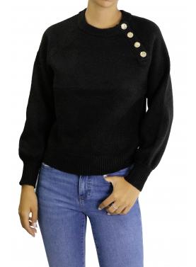 Maglione con bottoni dorati Only 